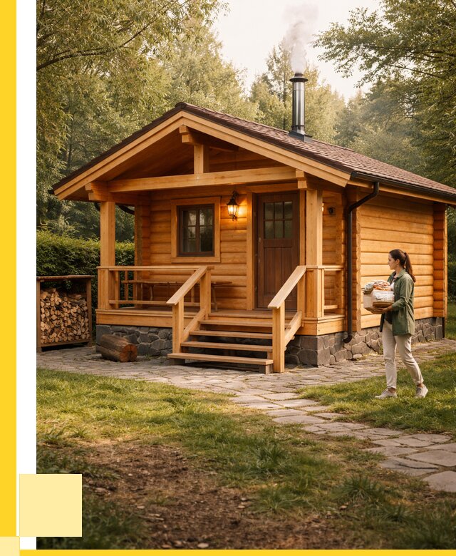 Купить баню под ключ в Кашире от 676910 р. | ЭриданКшр