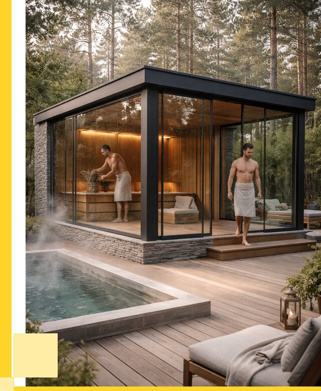 Стеклянные бани и двери в Кашире от 468630 р. | ЭриданКшр